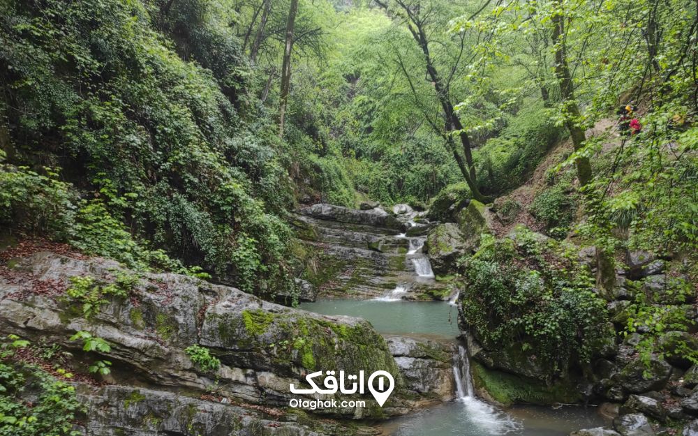 تصویری زیبا از آبشارهای شیرآباد