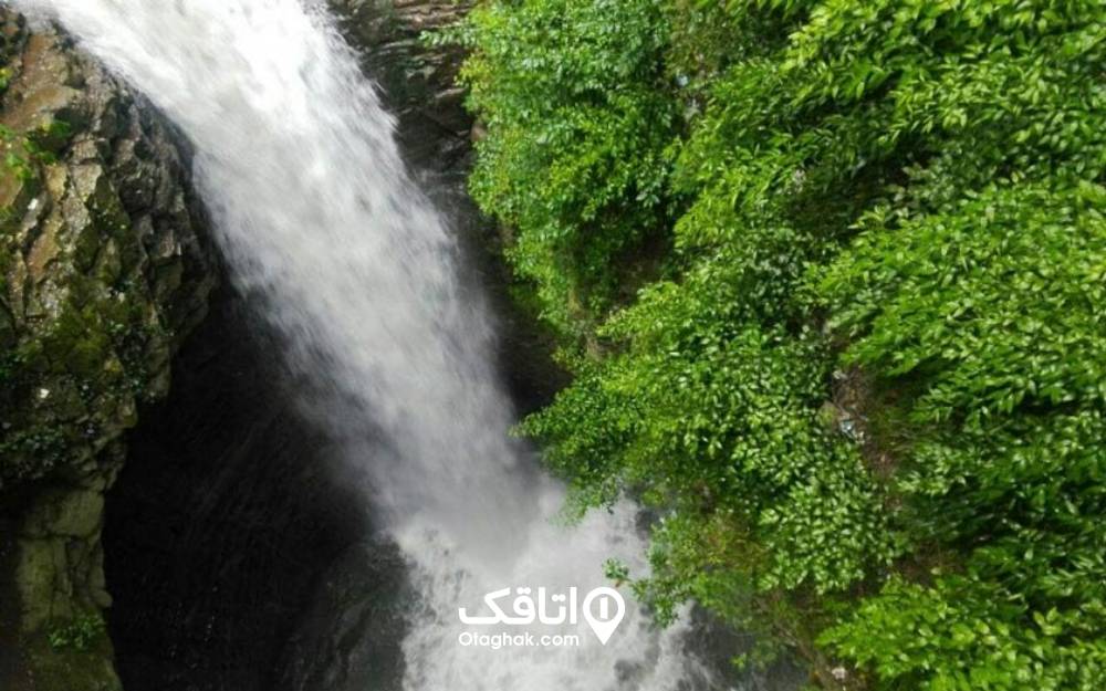 آبشار باشکوه ویسادار از نمای بالا