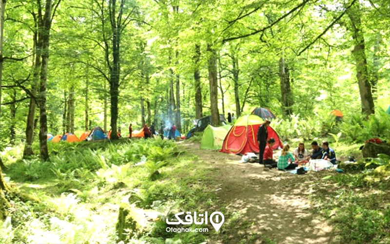 اقامت در دریاچه فراخین