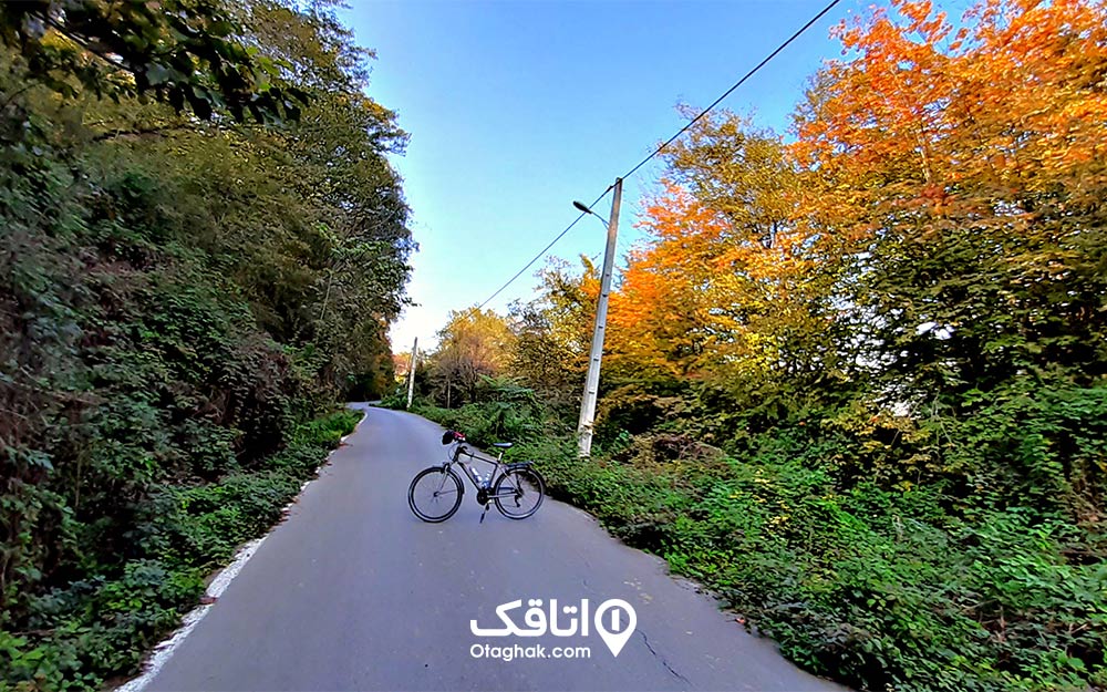 دوچرخهسواری در پارک میرزا کوچک خان