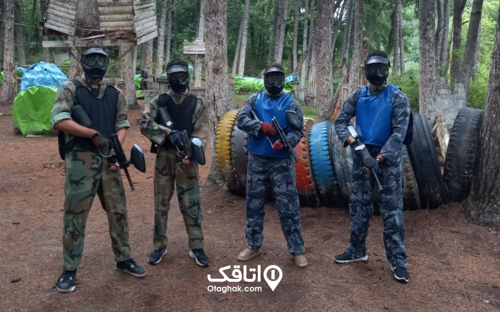 پینت بال جنگلی سراوان رشت