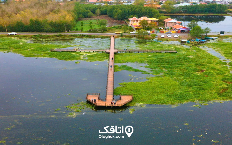 جاذبههای اطراف تالاب انزلی