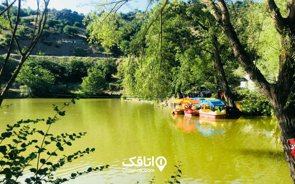 دریاچه شورمست، دریاچهای نزدیک به سد لفور