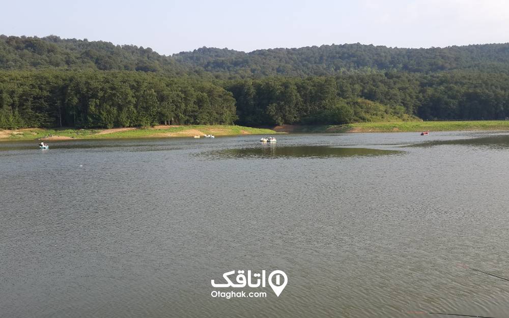 قایقسواری در سد زیبای سنبل رود