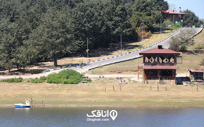 مسیر دسترسی به دریاچه سقالکسار