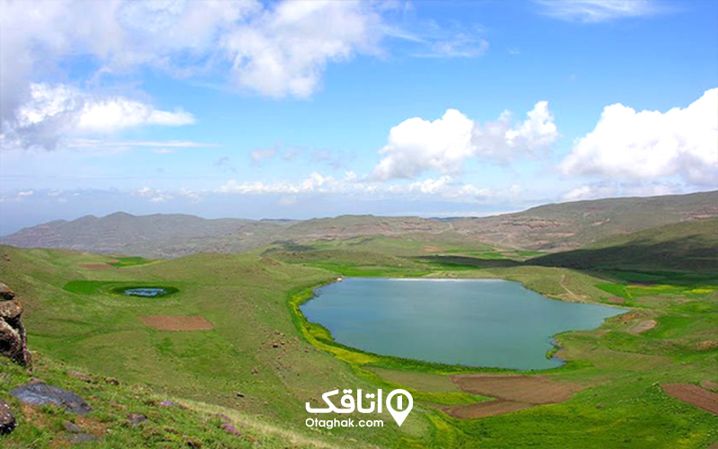مسیر دسترسی به دریاچه نئور
