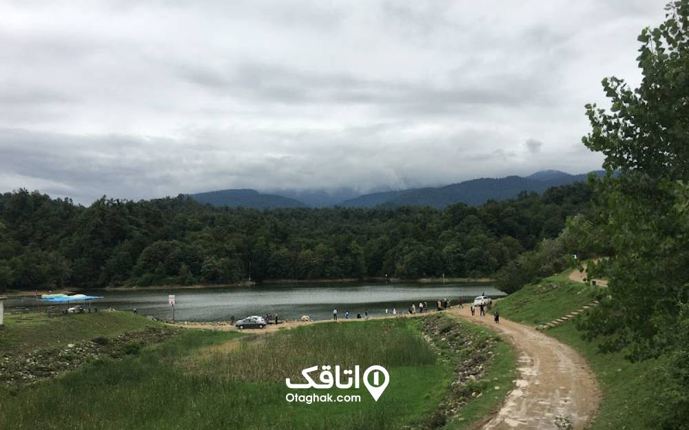 پارک جنگلی سرسبز کشپل و هوای ابری پارک جنگلی سرسبز کشپل و هوای ابری