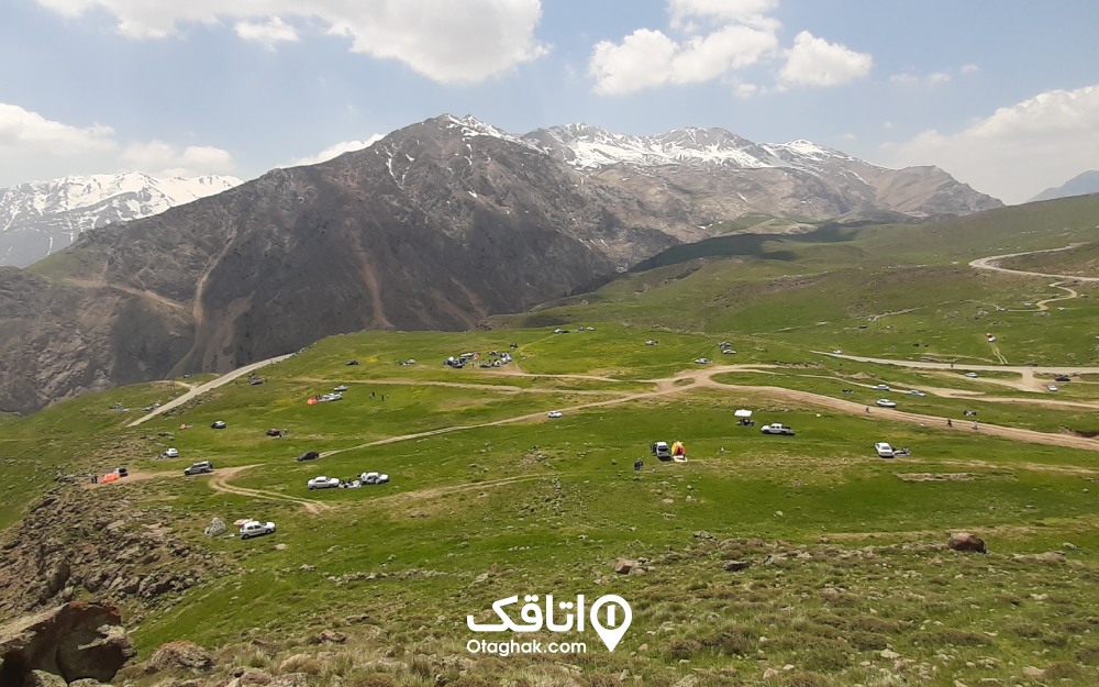 تصویری رویایی از روستای ییلاقی پلور