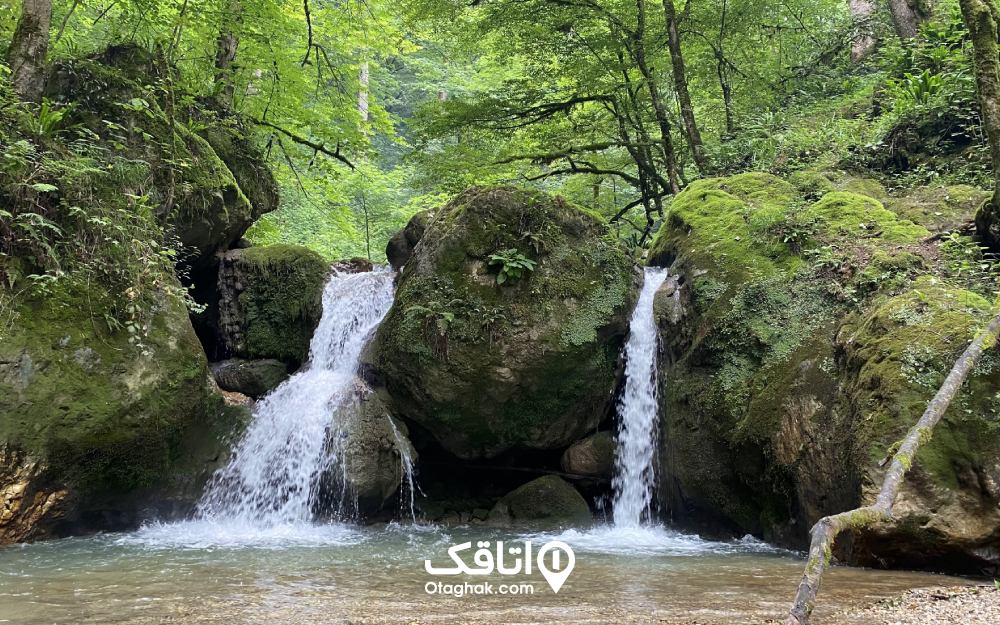 آبشار دارنو در نزدیکی ساحل سیسنگان