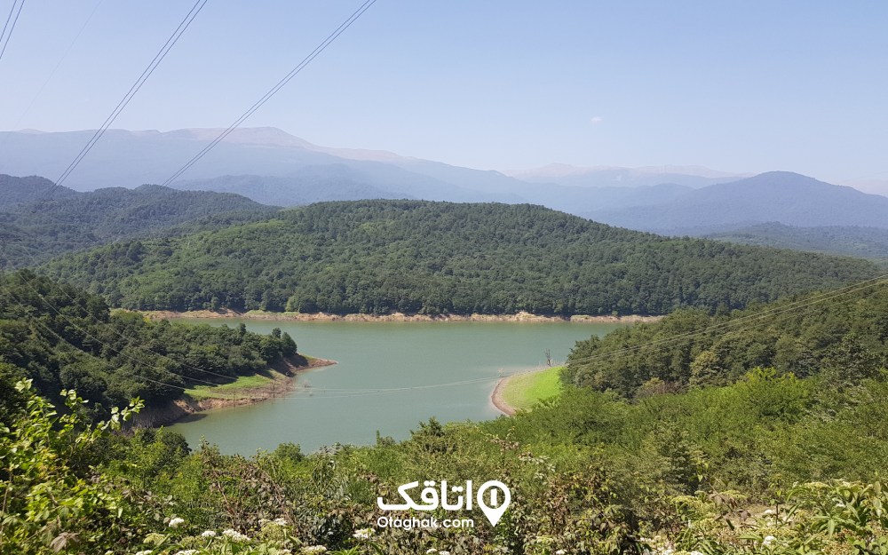 دریاچه لفور یا دریاچه سد البرز در سوادکوه مازندران