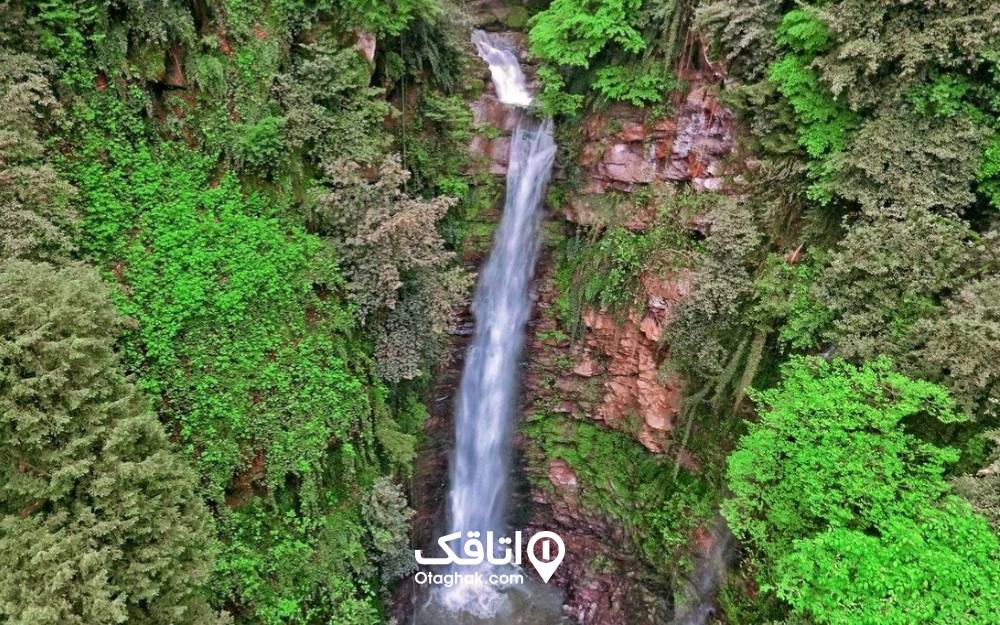 آبشار گزو، یکی از بلندترین آبشارهای ایران
