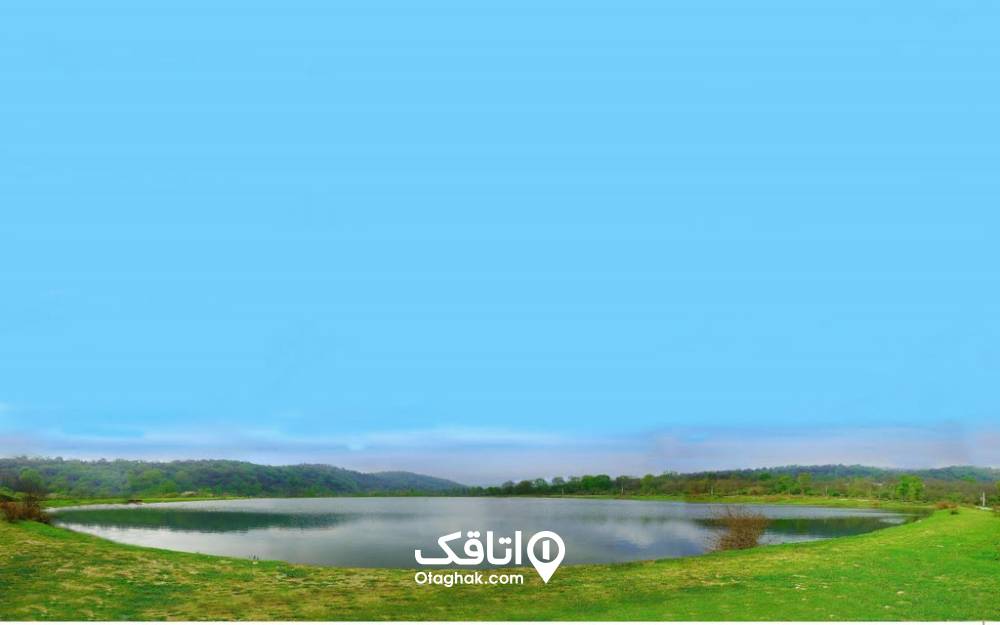 دریاچه‌ای در روستای کامی کلا 