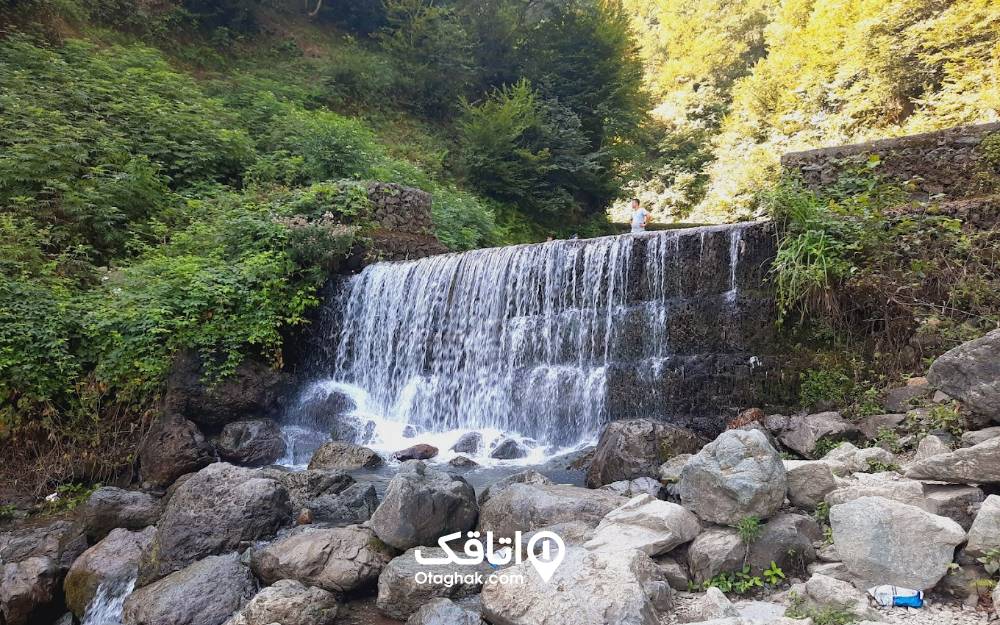 آبشار زیبای امام زاده ابراهیم شفت