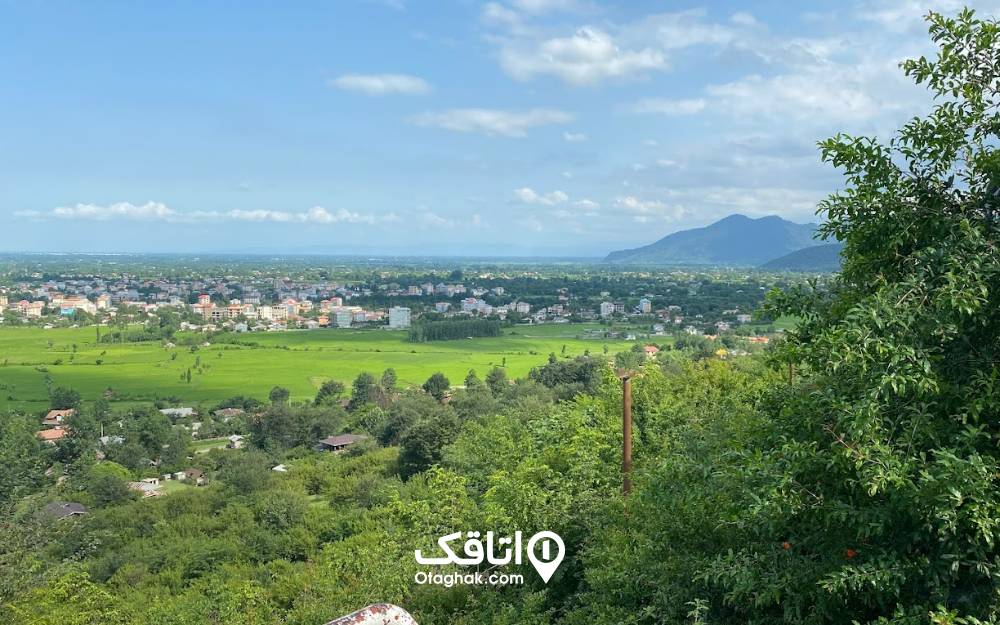 تصویری زیبا از بام سبز ماسال