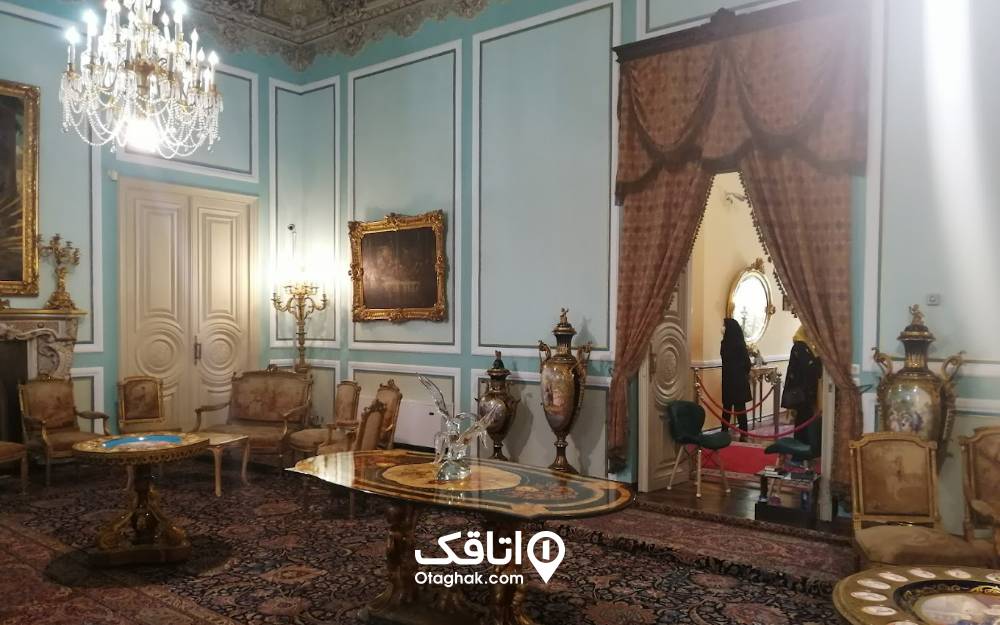 فضای داخلی سلطنتی کاخ مرمر رامسر