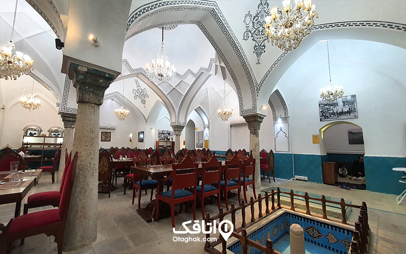 رستوران مجلل مجموعه تاریخی حمام گپ