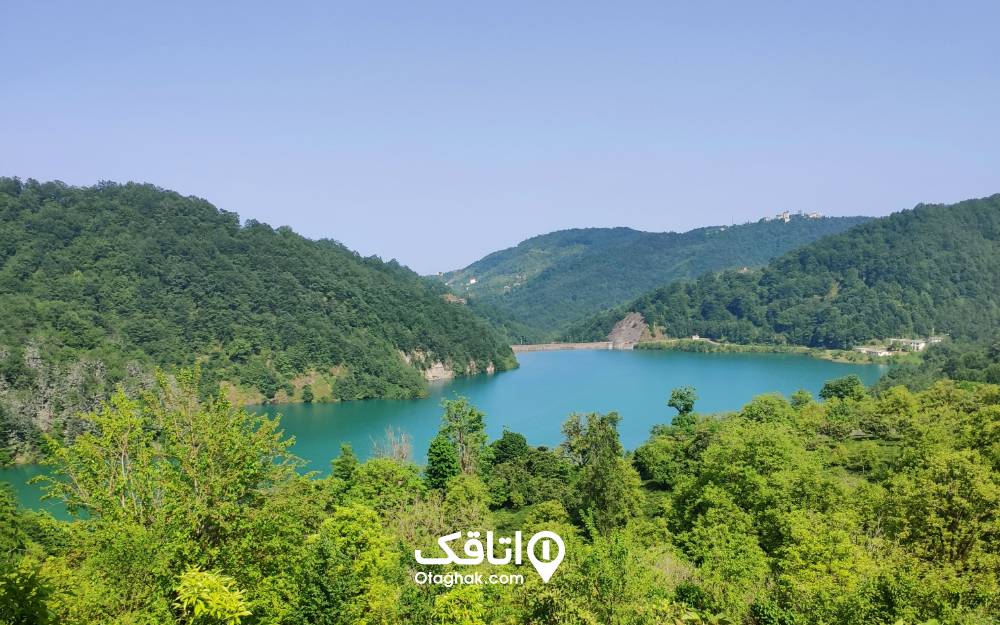سد جذاب میجران در دل جنگل های رامسر