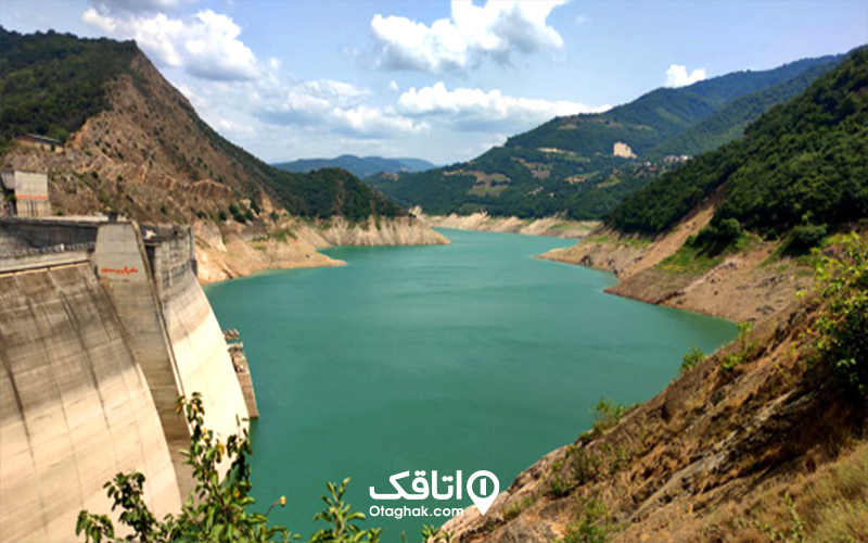 مسیر دسترسی به سد سلیمان تنگه
