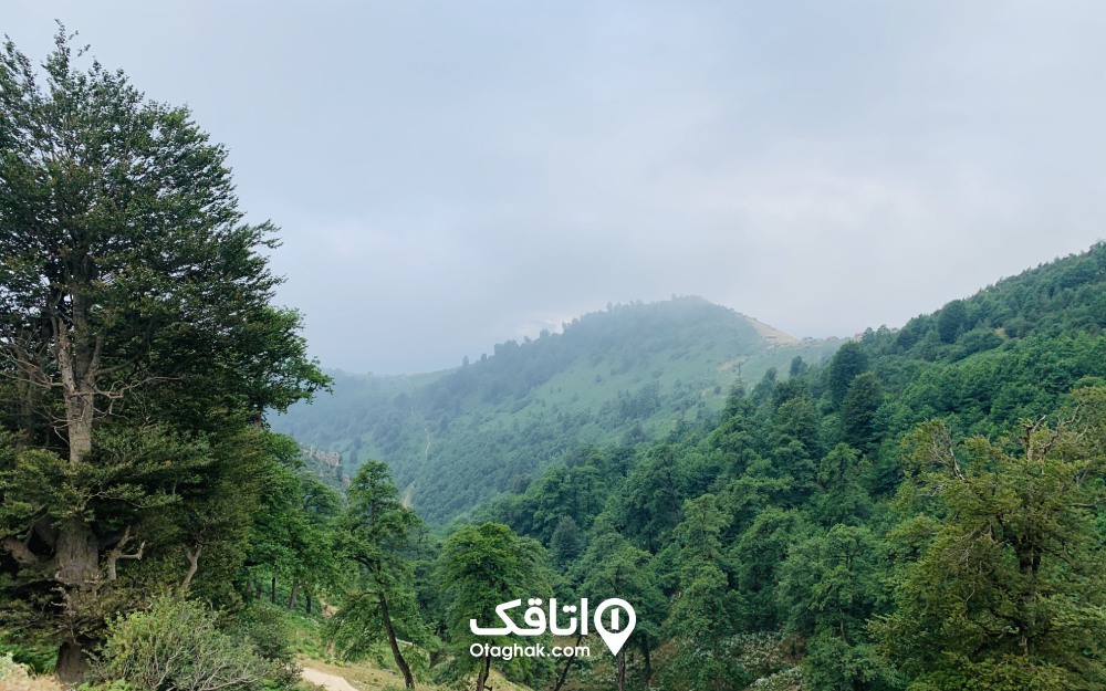 نمایی از ییلاق اولسبلانگاه در روز