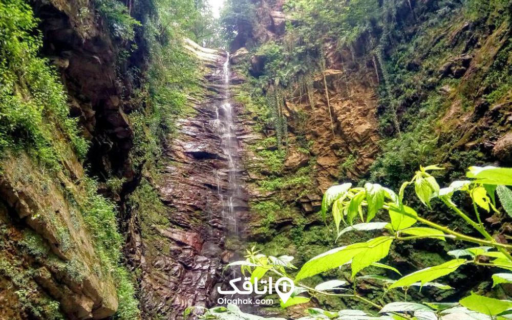 آبشار گزو با ارتفاع 48 متری پنهان شده در دل جنگل لفور