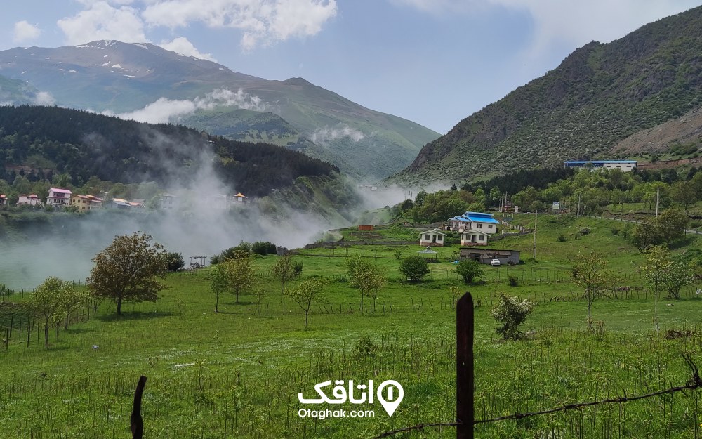 تصویری بی‌نظیری از روستای زیبای جواهرده