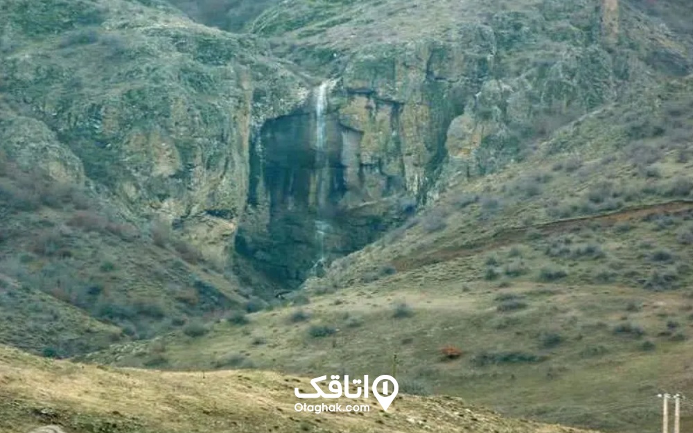 تصویری حیرت‌انگیز از آبشار زیبای بابا ولی