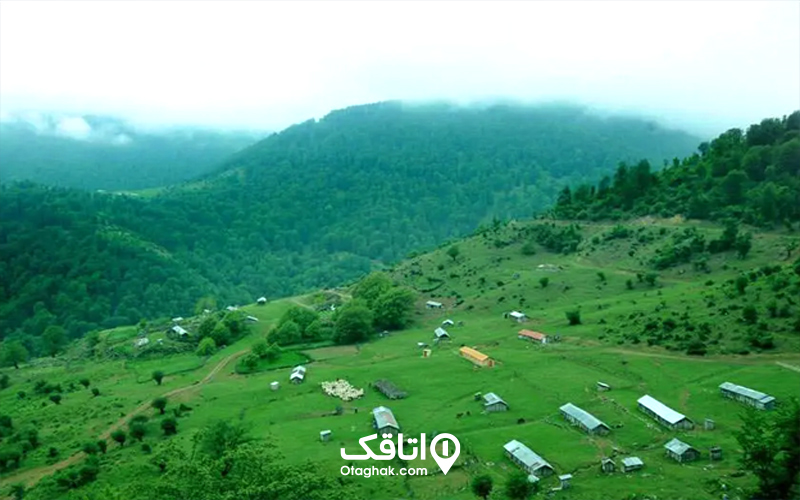 طبیعت زیبای دشت النزه