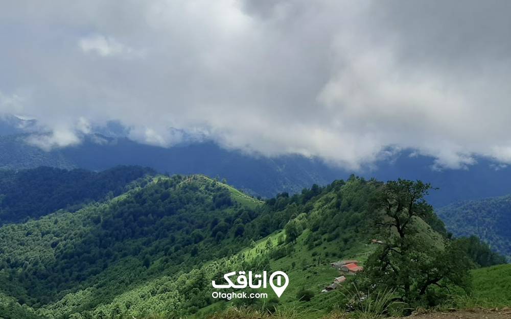 ییلاق بهشتی اولسبلنگاه و دریاچه ابر