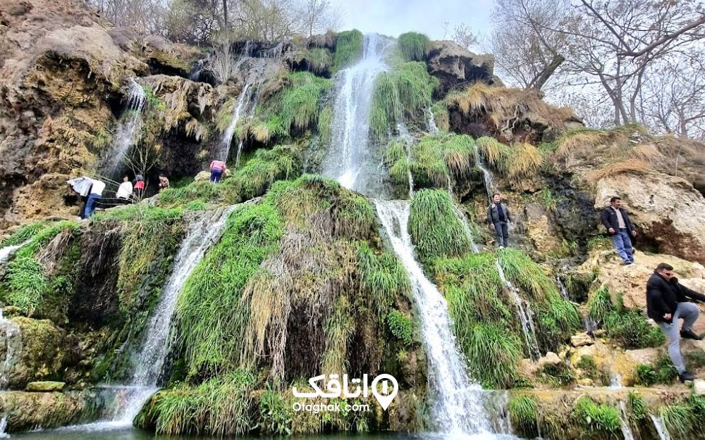 تصویری زیبا از آبشار نیاسر