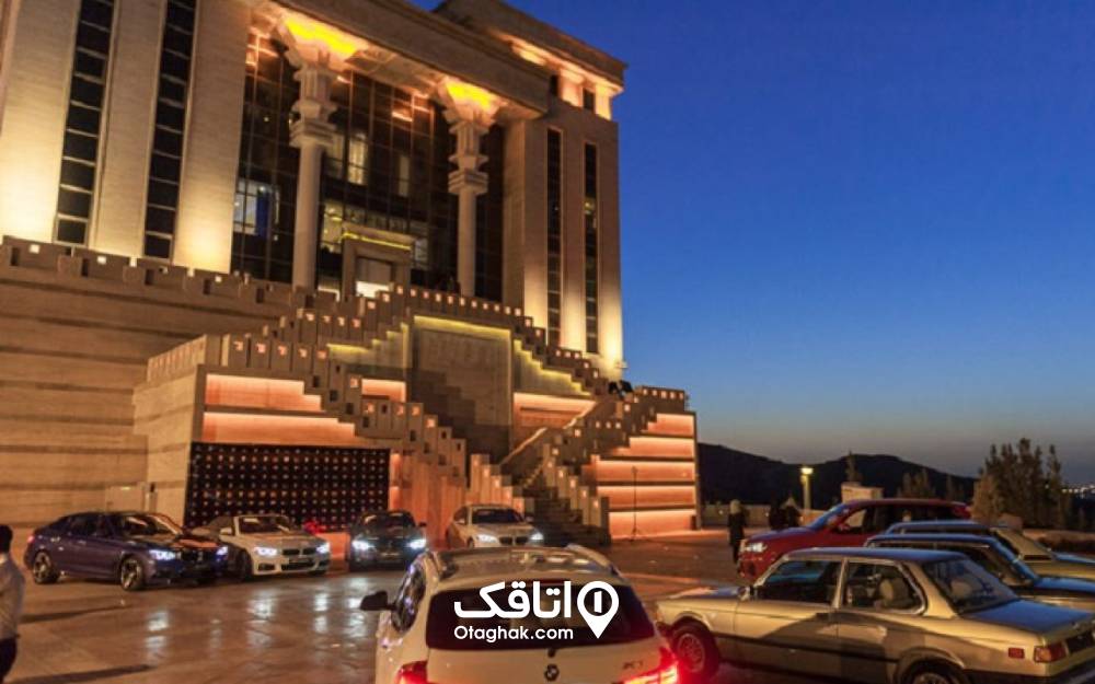 نمای مجتمع لوکس تفریحی کوهسر، یکی از بهترین مراکز تفریحی مشهد