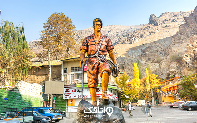 مجسمه دربند متعلق به چه کسی است