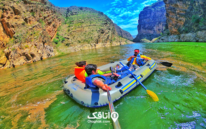 مسیر دسترسی به تنگه کافرین ایلام