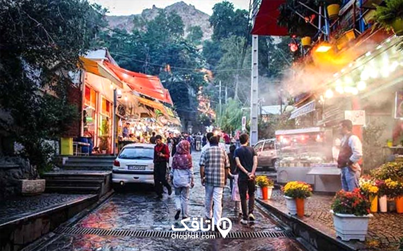 مسیر دسترسی به دربند
