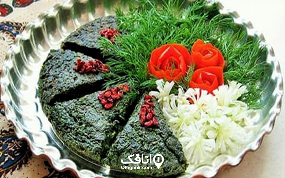 کوکو سبزی، یکی از راحت‌ترین غذاهاست که می‌توان برای سفر تهیه کرد.