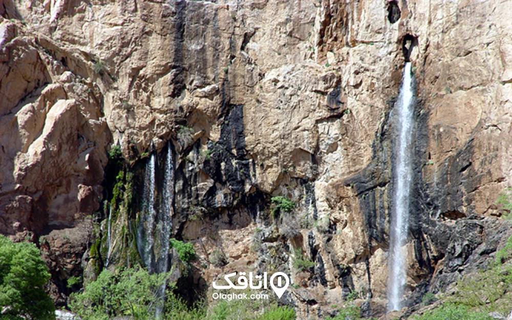 آبشار شاه لولاک، از زیباترین آبشارهای اصفهان
