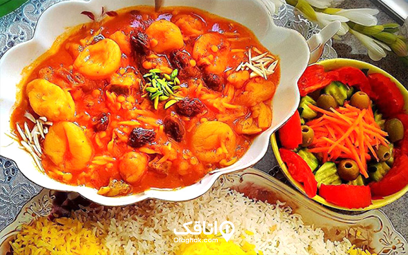 خورش سیب