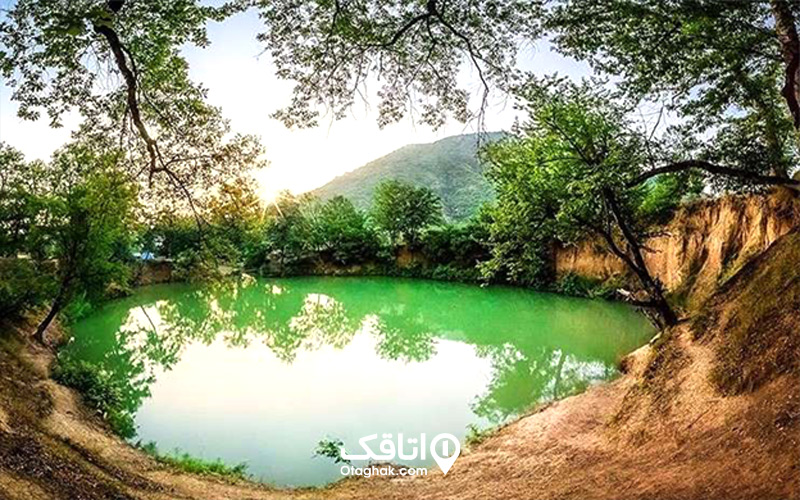 مسیر دسترسی چشمه گل رامیان گلستان