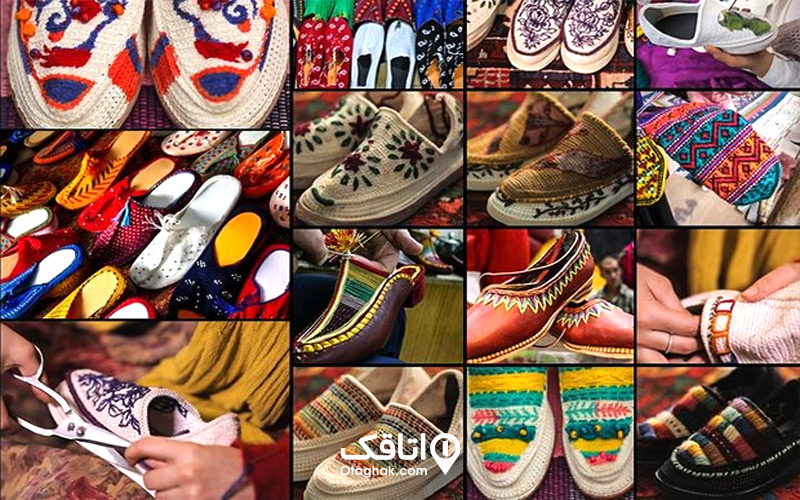 گیوه بافی کلاش بافی