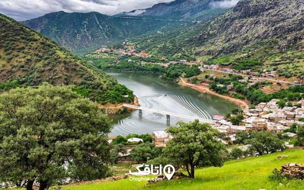 نمایی از طبیعت زیبای مریوان