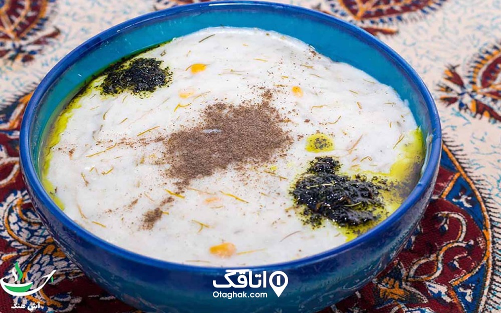 آش ماست، یکی از غذاهای منحصربه‌فرد شیراز