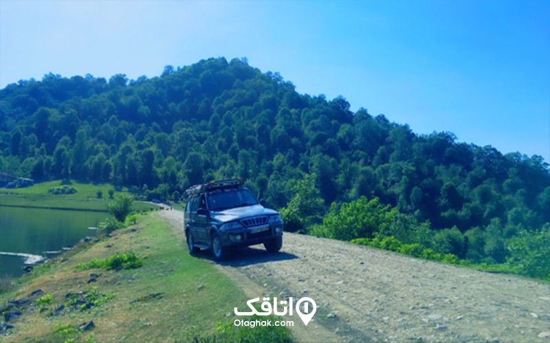 مسیر دسترسی به دریاچه سرآگاه