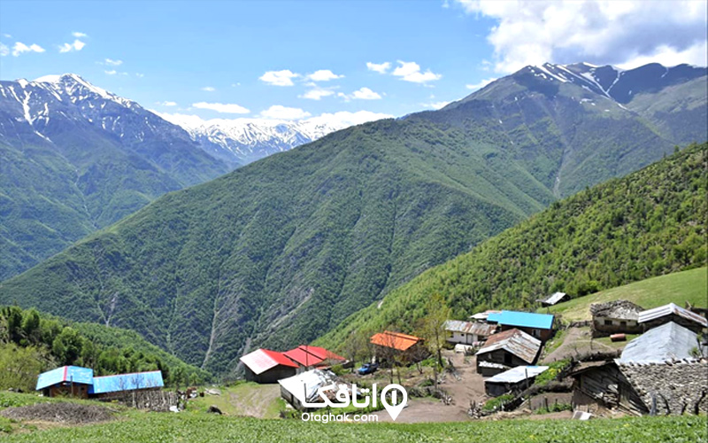 خانه‌های روستای الیت