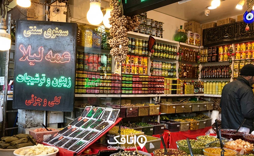 ترشیجات و لواشک‌های عمه لیلا