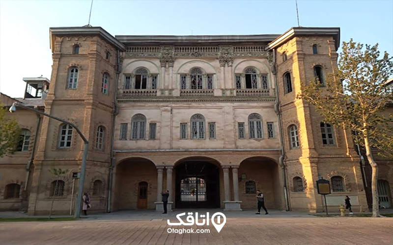 مسیر دسترسی به میدان مشق