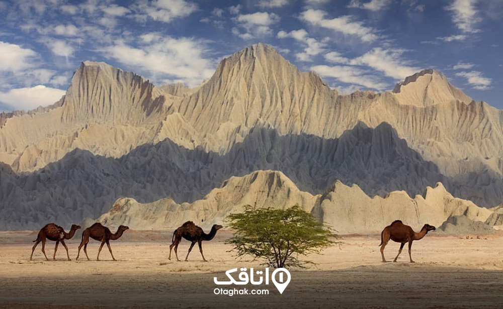 تصویری حیرتانگیز از کوههای مریخی چابهار