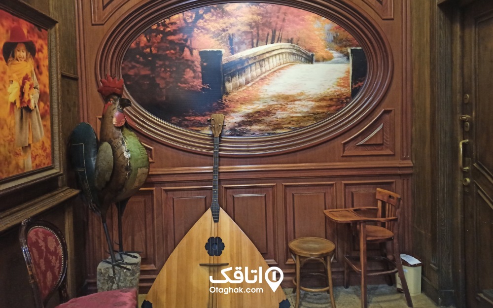 نمایی از فضای داخلی رستوران مرتاقه ایروان