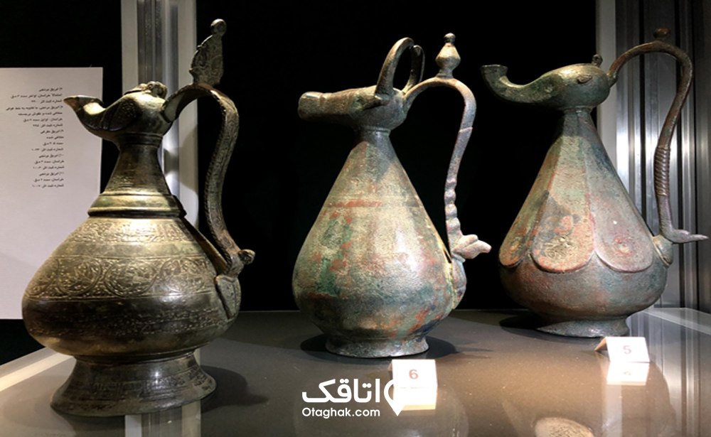 اشیای تالار پس از اسلام