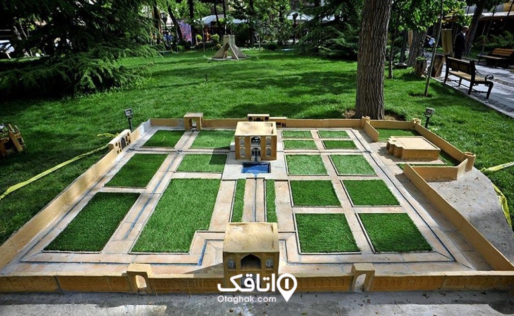 ماکت باغ فین