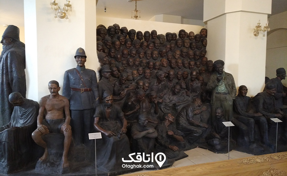 مجسمه های موزه صنعتی تهران