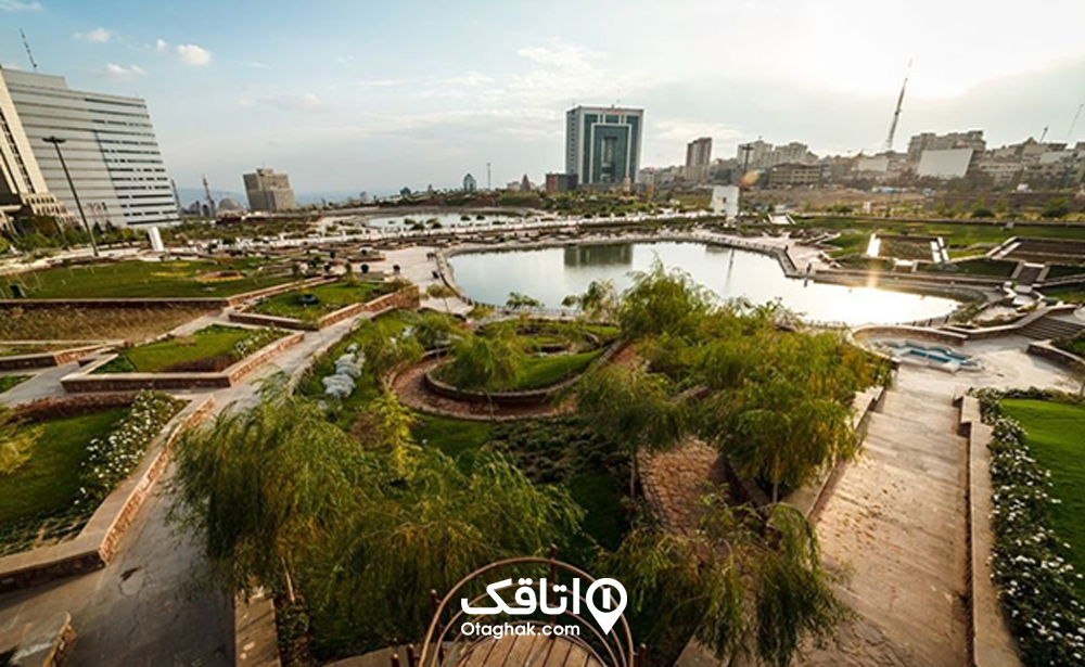مسیر دسترسی به پارک آب و آتش